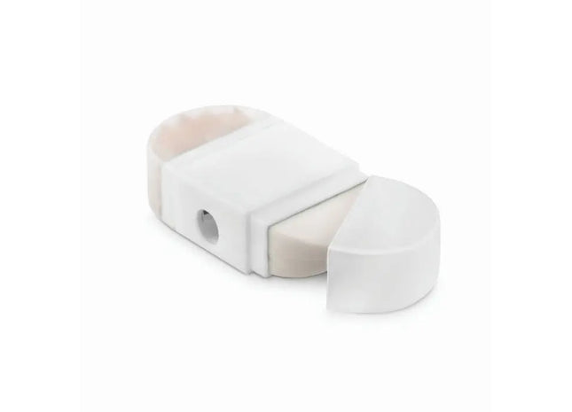 Dosenspitzer mit Radierer 'GOMA2' in Weiß - Effizient & Multifunktional TK Gruppe® Grosshandel 