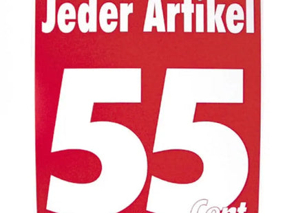 Double-Sided Cardboard Ceiling Hanger, 55 Count, 50x40cm, Sturdy Corrugated Material TK Gruppe® Grosshandel 