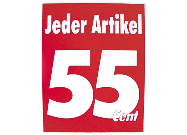 Double-Sided Cardboard Ceiling Hanger, 55 Count, 50x40cm, Sturdy Corrugated Material TK Gruppe® Grosshandel 