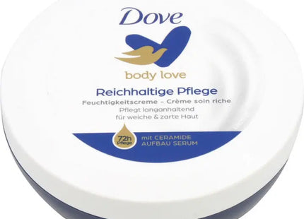 Dove Pflegende Creme-Reichhaltige Pflege im 150ml Glas TK Gruppe® Grosshandel 