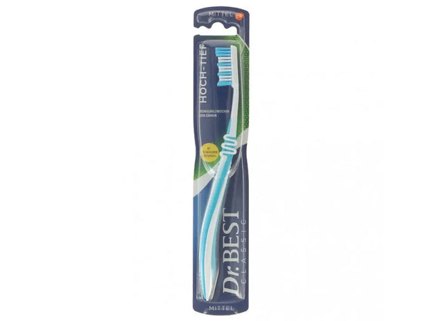 Dr. Best Classic High-Low Medium Toothbrush - Balanced Cleaning for Oral Health TK Gruppe® Grosshandel 