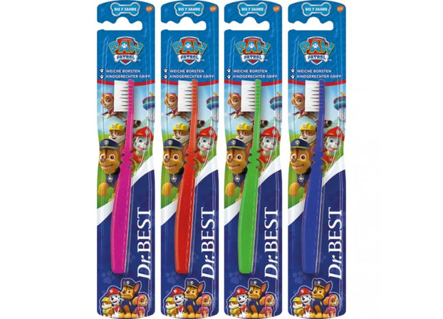 Dr. Bester Milchzahn Zahnbürste für Kinder bis 7 Jahre - Sanfte Pflege für erste Zähne TK Gruppe® Grosshandel 