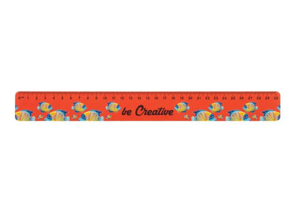 Drawy 30 Personalisiertes Lineal, 30 cm - Klassisch Weiß TK Gruppe® Grosshandel 