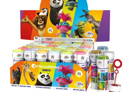 Dreamworks Bubble Tubs 60ml mit Labyrinth-Puzzle, Spaß & Lernspiele für Kinder TK Gruppe® Grosshandel 
