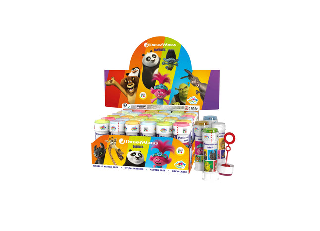 Dreamworks Bubble Tubs 60ml mit Labyrinth-Puzzle, Spaß & Lernspiele für Kinder TK Gruppe® Grosshandel 