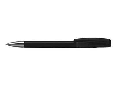 Drehkugelschreiber Cobra Mn - Schwarz Transparent, Eleganter Durchsichtiger Stift TK Gruppe® Grosshandel 