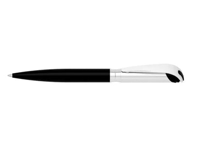 Drehkugelschreiber I-roq Mc Metal - Glänzend Schwarz, Eleganter Metallstift TK Gruppe® Grosshandel 