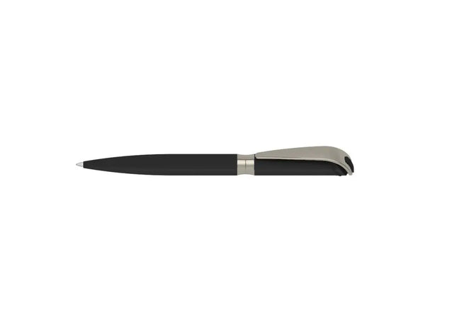Drehkugelschreiber I-roq Softtouch Mb - Samtig Schwarz, Eleganter Tastbarer Stift TK Gruppe® Grosshandel 