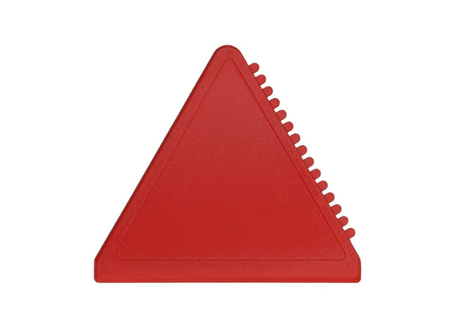 Dreieckiger Eiskratzer Standard-Rot - Effizientes Enteisungswerkzeug TK Gruppe® Grosshandel 