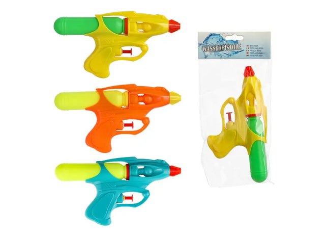 Dreierpack Wasserpistolen, ca. 20 cm – Ideal für Spaß im Sommer TK Gruppe® Grosshandel 