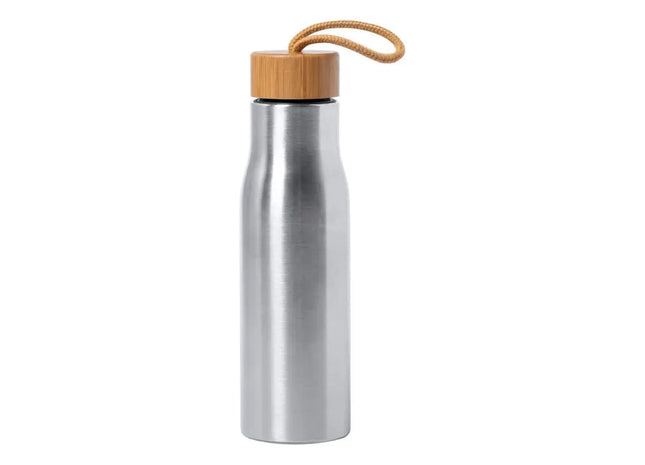 Dropun Edelstahl Wasserflasche 550ml - Elegantes Silber TK Gruppe® Grosshandel 