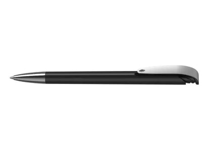 Druckkugelschreiber Jona High Gloss MMn - Tiefschwarz, Eleganter Luxusstift TK Gruppe® Grosshandel 