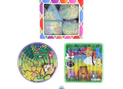 Dschungel-Labyrinth-Puzzle, 3 verschiedene Formen, interaktives Lernspiel für Kinder TK Gruppe® Grosshandel 