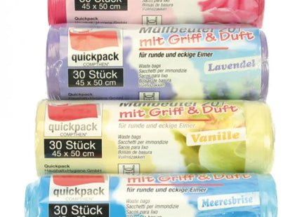 Duftende Müllbeutel 20L 45x50cm mit Tragegriff, 30 Stück - Praktisch & Hygienisch TK Gruppe® Grosshandel 