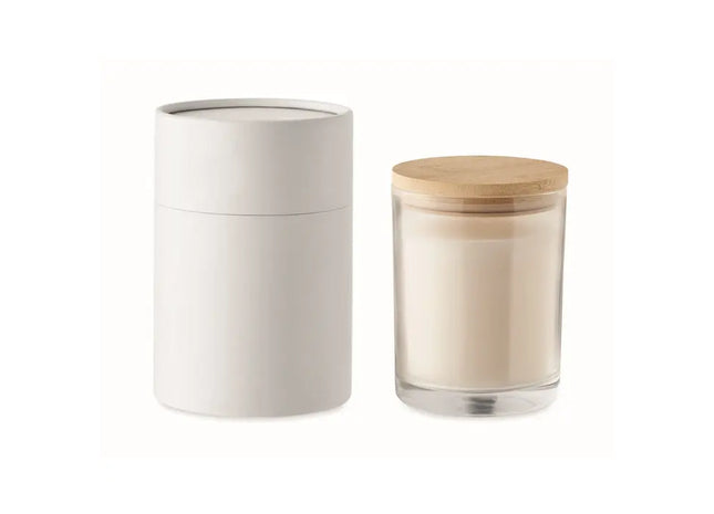 Duftkerze Vanille ANCIENT HIGH - Transparent: Zeitlose Eleganz mit herrlichem Duft TK Gruppe® Grosshandel 