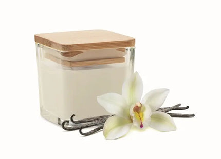 Duftkerze im Glas 50g PILA - Weiß: Schaffen Sie eine entspannende Atmosphäre mit diesem zarten Duft TK Gruppe® Grosshandel 