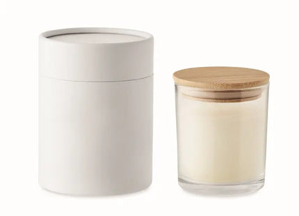 Duftkerze mit Vanillearoma ANCIENT - Transparent: Zeitlose Eleganz mit beruhigendem Duft TK Gruppe® Grosshandel 