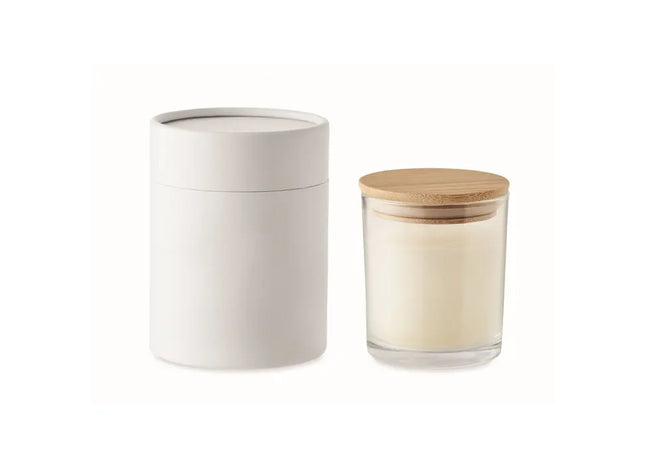 Duftkerze mit Vanillearoma ANCIENT - Transparent: Zeitlose Eleganz mit beruhigendem Duft TK Gruppe® Grosshandel 