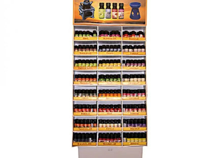 Duftöl-Set Vielfalt – 24 Aromen, 18 Flaschen à 10ml in attraktiver Anzeige TK Gruppe® Grosshandel 