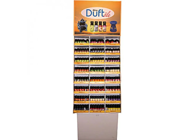 Duftöl-Set Vielfalt – 24 Aromen, 18 Flaschen à 10ml in attraktiver Anzeige TK Gruppe® Grosshandel 