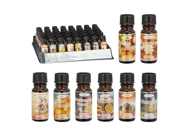 Duftöl Xmas Sort.2, 8er-Set, 10ml - Festliche Aromen für eine gemütliche Weihnachtszeit TK Gruppe® Grosshandel 