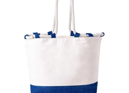 Dunkelblaue Belesi Strandtasche – Stilvoll & Geräumig TK Gruppe® Grosshandel 