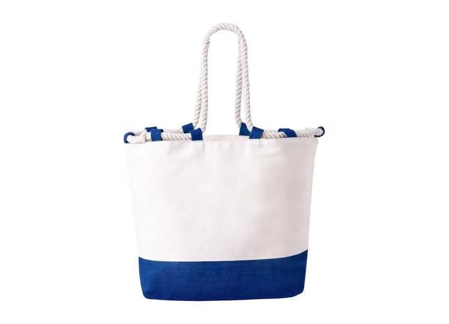 Dunkelblaue Belesi Strandtasche – Stilvoll & Geräumig TK Gruppe® Grosshandel 