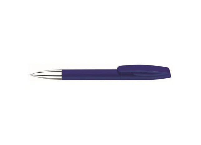 Dunkelblauer Coral Si Drehkugelschreiber - Stilvolles Schreibgerät TK Gruppe® Grosshandel 
