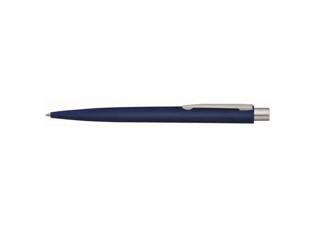 Dunkelblauer Lumos Gum Druckkugelschreiber: Eleganter Kugelschreiber, reibungsloses Schreiben, modernes Design TK Gruppe® Grosshandel 