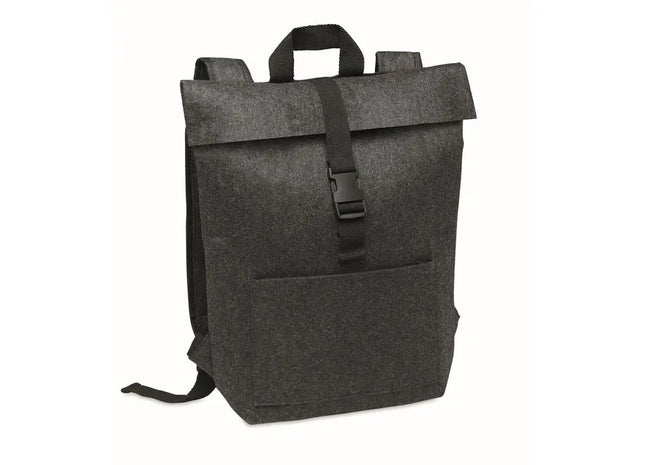 Dunkelgrauer Rucksack RPET-Filz INDICO PACK - Nachhaltiger und Stylischer Begleiter TK Gruppe® Grosshandel 