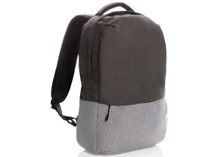 Duo Color RPET 15.6 RFID Laptop-Rucksack, Umweltfreundlich - Grau TK Gruppe® Grosshandel 