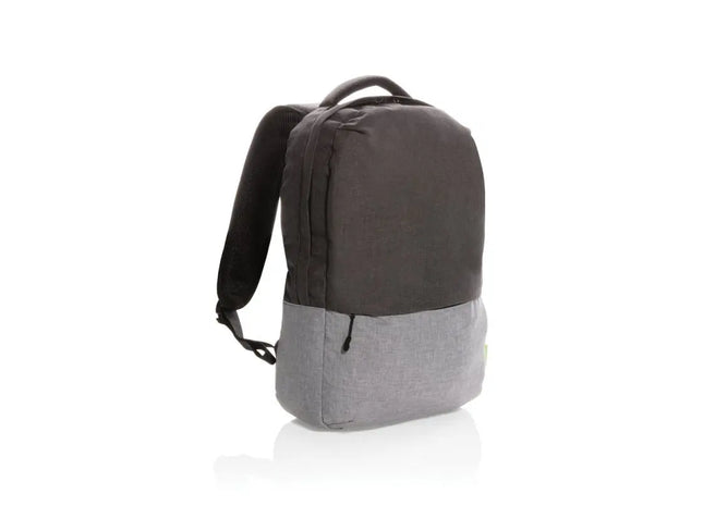 Duo Color RPET 15.6 RFID Laptop-Rucksack, Umweltfreundlich - Grau TK Gruppe® Grosshandel 