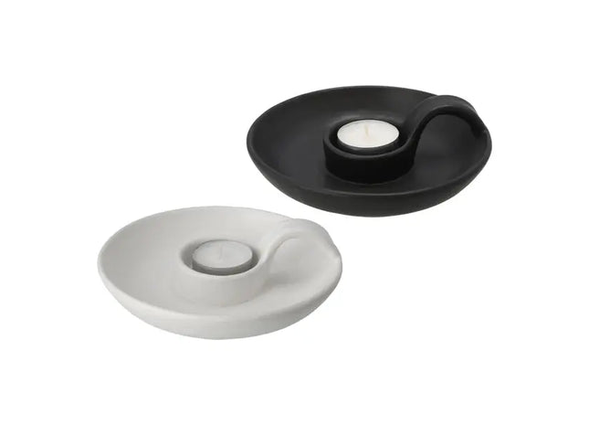 Duo Kerzenhalter, Set von 2, ca. 15,5cm Durchmesser - Stilvolles Wohnaccessoire TK Gruppe® Grosshandel 