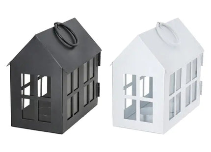 Duo-Teelichterhalter Laterne mit Henkel, 16x15,8 cm - 2er Set TK Gruppe® Grosshandel 