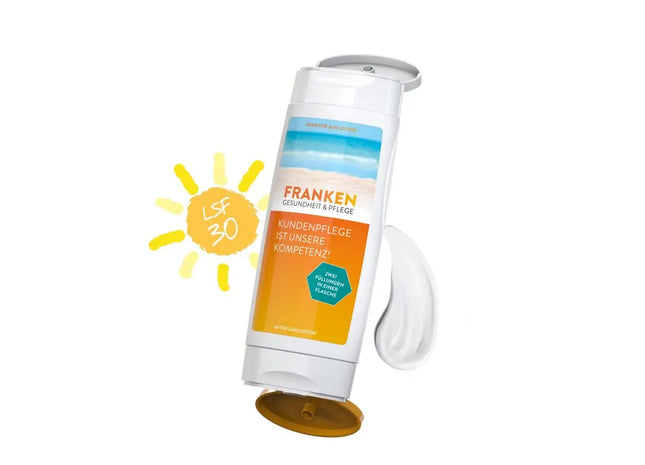DuoPack Sonnenschutz Set: LSF 30 Sensitive Sonnenmilch & After Sun Lotion TK Gruppe® Grosshandel 