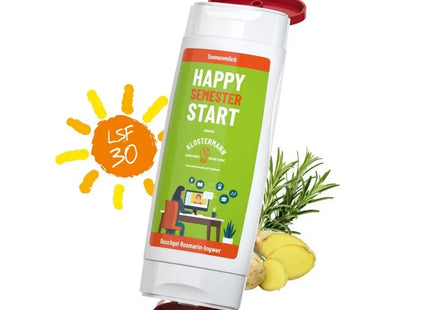 DuoPack Urlaubsset: Sonnenmilch LSF 30 & Rosmarin-Ingwer Duschgel – Body Label TK Gruppe® Grosshandel 