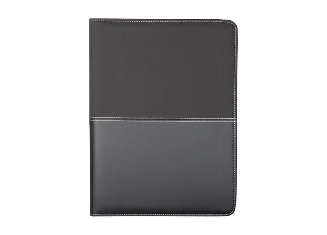 Duotone Zip Dokumentenmappe - schwarz - Businessmappe, Konferenzmappe, Aktenmappe TK Gruppe® Grosshandel 