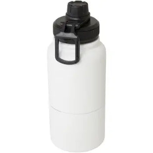 Dupeca 840 ml RCS-zertifizierte Isolierflasche aus Edelstahl - Weiß, Nachhaltige Thermosflasche TK Gruppe® Grosshandel 