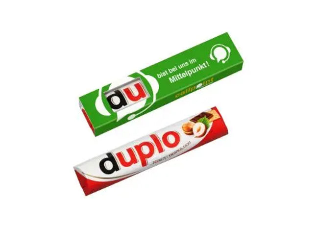 Duplo im individuell bedruckten Werbeschuber mit Sichtfenster TK Gruppe® Grosshandel 
