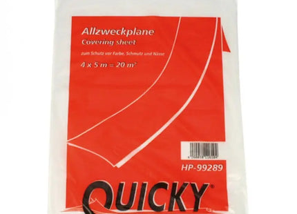 Durchsichtige Plane 4m x 5m, 20qm, 7MY Stärke – Vielseitig Einsetzbar TK Gruppe® Grosshandel 