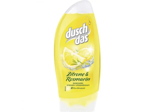 Duschdas 250ml Duschgel Zitrone & Rosmarin – Belebende Reinigung TK Gruppe® Grosshandel 
