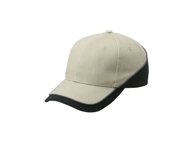 Dynamische 6-Panel Cap mit Turbo Piping, sportlich und modern TK Gruppe® Grosshandel 