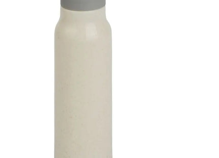 ECO DRINK Glas-Trinkflasche mit Beiger Ummantelung, 500 ml, Stilvoll & Öko TK Gruppe® Grosshandel 