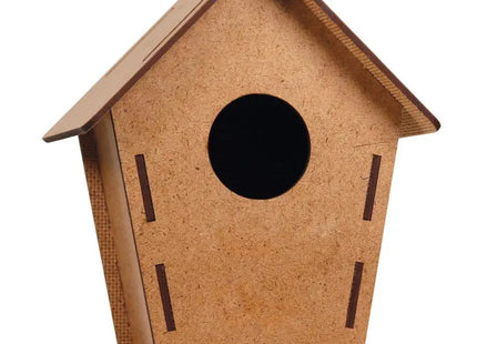 ECO HOME Vogelhaus aus Holz - Nachhaltig & Robust TK Gruppe® Grosshandel 