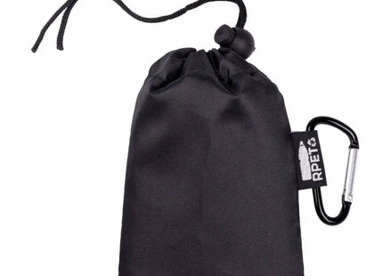 ECO SAFE Umweltfreundlicher Regenponcho in Schwarz - Nachhaltig & Stilvoll TK Gruppe® Grosshandel 