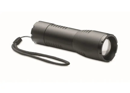 ENTA Kleine LED-Taschenlampe aus Aluminium in Schwarz – Kompakt & Leistungsstark TK Gruppe® Grosshandel 