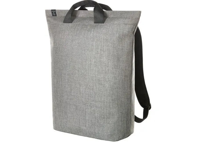 EUROPE Laptop-Rucksack - Modern & Vielseitig - Hellgrau Meliert TK Gruppe® Grosshandel 