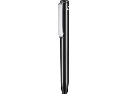 EXOS RECYCLED BLACK P Kugelschreiber – Nachhaltiger Premium-Stift in Schwarz TK Gruppe® Grosshandel 