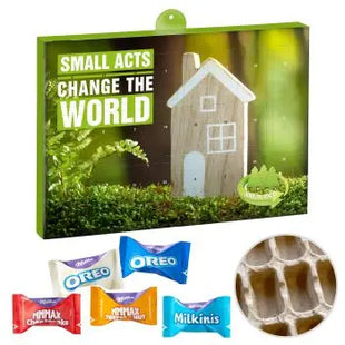 Eco Adventskalender Premium mit MilkaFavourites Mix – Personalisiert TK Gruppe® Grosshandel 
