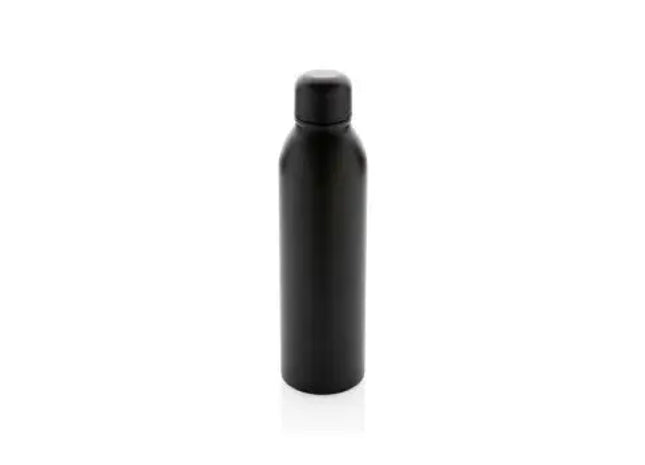 Eco-Friendly RCS Recycelte Vakuum-Edelstahlflasche 500ml – Schwarz TK Gruppe® Grosshandel 